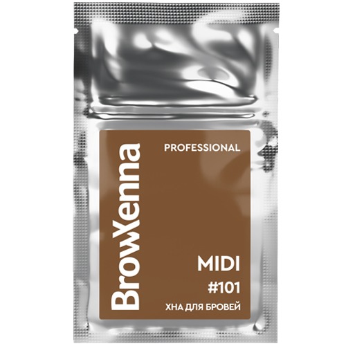 Хна для бровей BrowXenna MIDI в саше 3 г