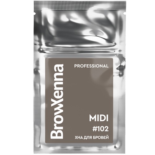 Хна для бровей BrowXenna MIDI в саше 3 г