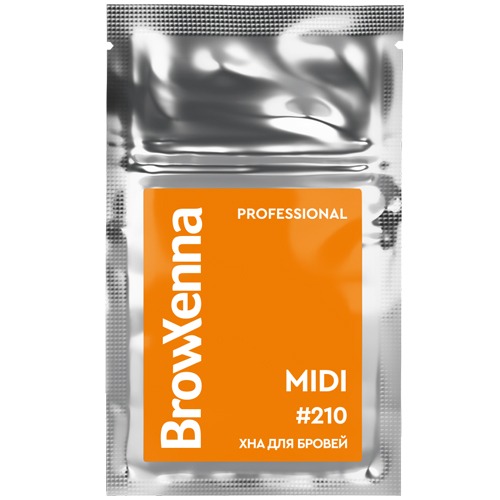 Хна для бровей BrowXenna MIDI в саше 3 г