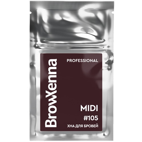 Хна для бровей BrowXenna MIDI в саше 3 г
