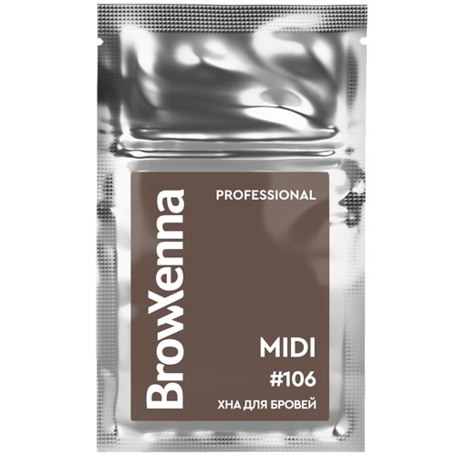 Хна для бровей BrowXenna MIDI в саше 3 г