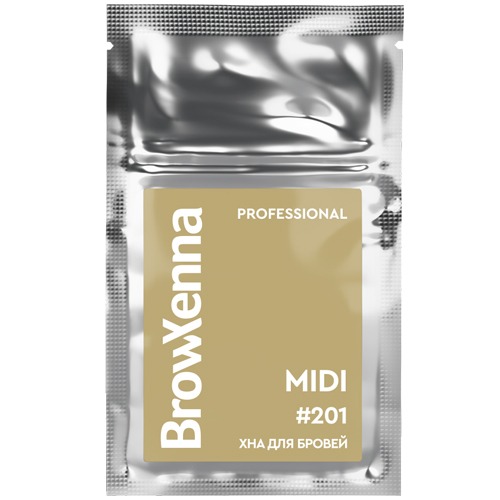 Хна для бровей BrowXenna MIDI в саше 3 г