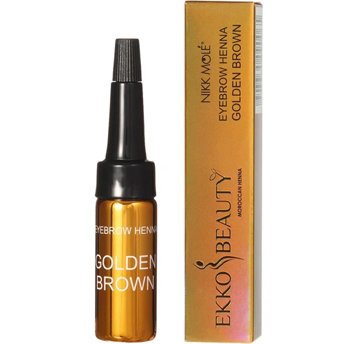 Хна для бровей с эффектом биотатуажа EkkoBeauty 7 г